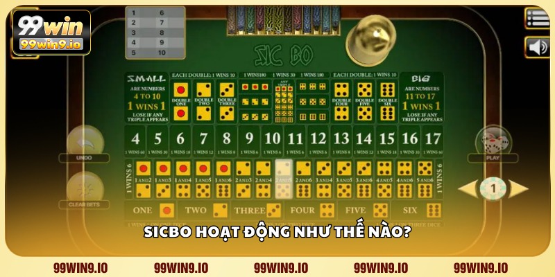 Sicbo hoạt động như thế nào?