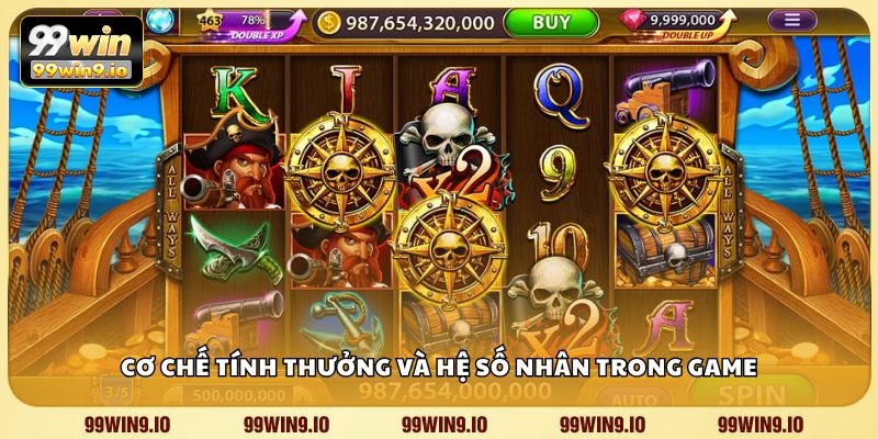 Cơ chế tính thưởng và hệ số nhân trong game